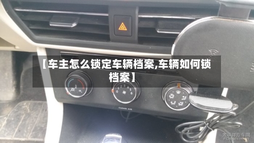 【车主怎么锁定车辆档案,车辆如何锁档案】