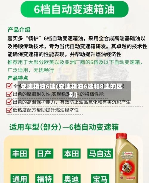 变速箱油6速(变速箱油6速和8速的区别)-第2张图片