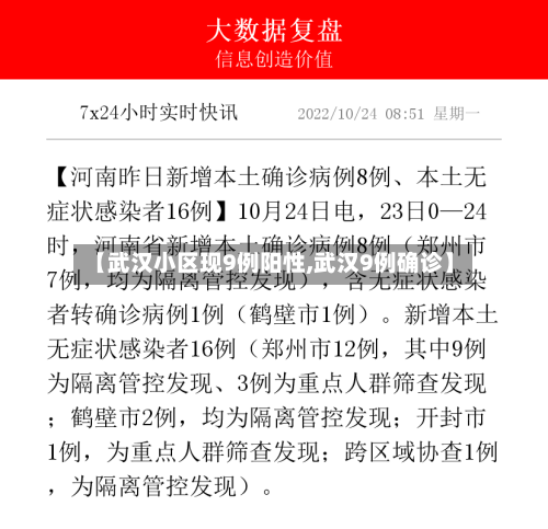 【武汉小区现9例阳性,武汉9例确诊】