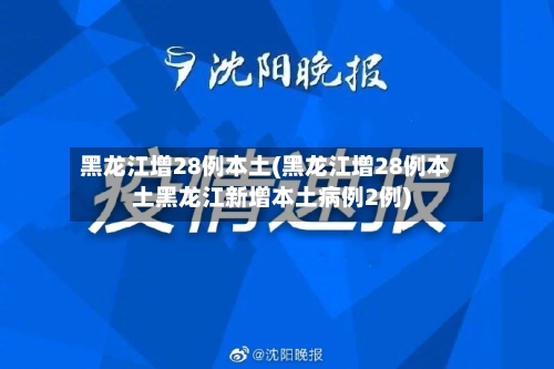 黑龙江增28例本土(黑龙江增28例本土黑龙江新增本土病例2例)-第3张图片