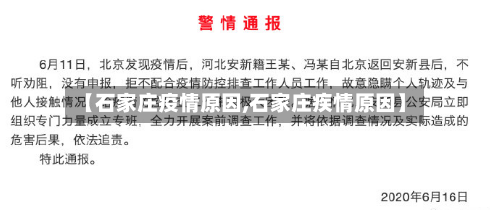 【石家庄疫情原因,石家庄疾情原因】-第2张图片