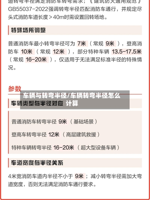 车辆与转弯半径/车辆转弯半径怎么计算